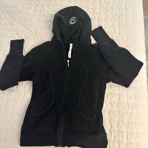 Lululemon Black Zip-Up Hoodie size 8